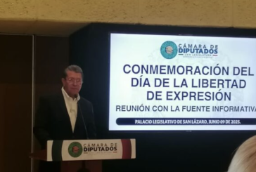 Entrega Cámara de Diputados reconocimientos a periodistas por día de la Libertad de Expresión
